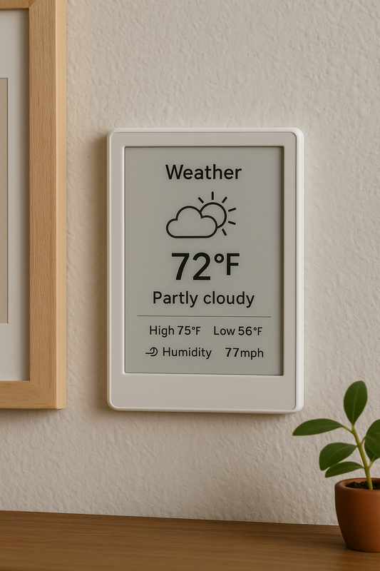 Calm Forecast: Bringing the Weather to Your Wall