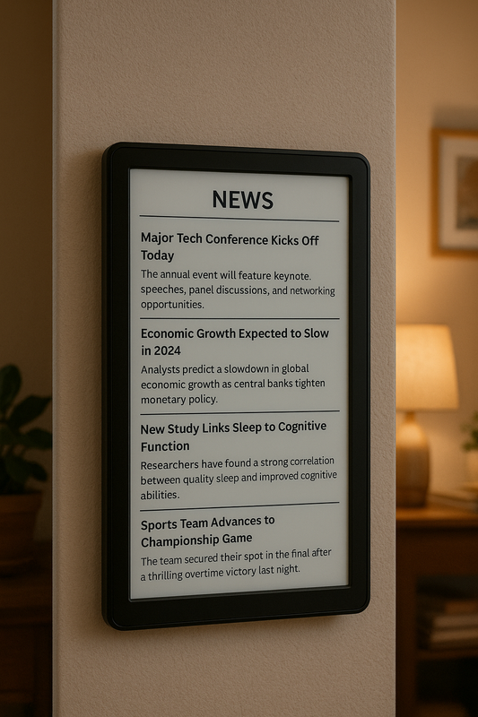 Calm Feeds: Our News Display App