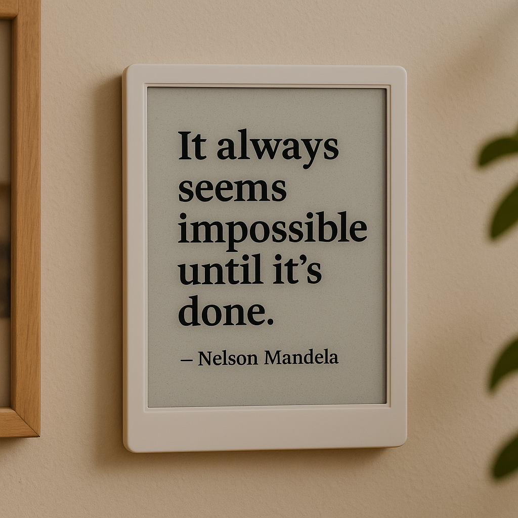 Words That Matter: A Daily Quote for Your Wall