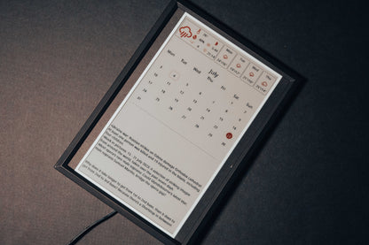 InkyCal v3 Raspberry Pi E-Paper Calendar Dashboard
